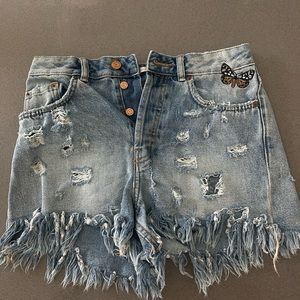 Zara shorts.
